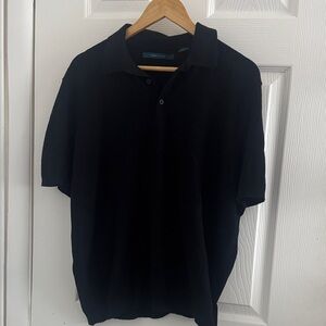 Perry Ellis Classic Black Polo Shirt